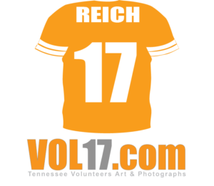 VOL17.com Logo Reich Jersey 17 UT Vols